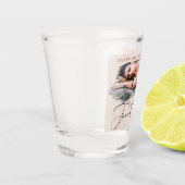 21e Birthday Blush Pink foto Shot Glas (Links)