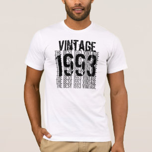21e Birthday Gift 1993 Eggshell Black T-shirt