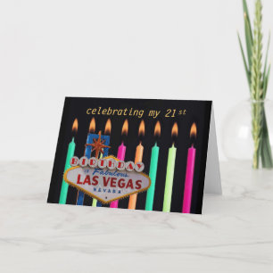 21e BIRTHDAY in Las Vegas Kaart