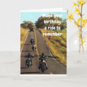 **21e BIRTHDAY** MAAK HET DE RIDE VAN UW LEVEN Kaart (Gele Bloem)