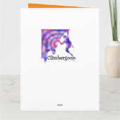 21e Birthday rock bergbeklimmer art card Kaart (Achterkant)