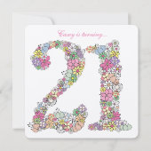 21e bloementaal van de Voorjaars van de Partij van Kaart (Voorkant)