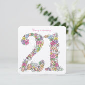 21e bloementaal van de Voorjaars van de Partij van Kaart (Staand voorkant)