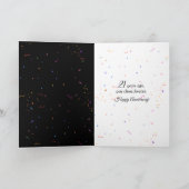 21e bruiloft Jubileum Champagne Toast Kaart (Binnen)