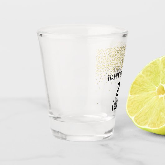 21e bruisgaas shot glas (Links)