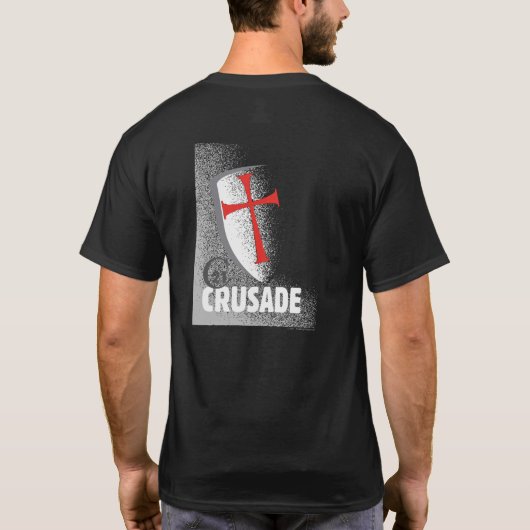 21e eeuw kruistocht t-shirt (Achterkant)