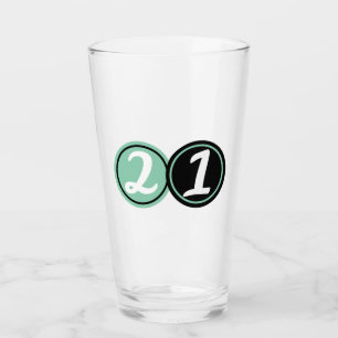 21e feestdag glas
