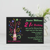 21e feestdag uitnodiging (Staand voorkant)