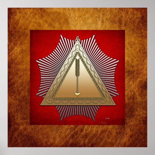 21e graad: Patriarch Noachite Poster (Voorkant)