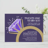 21e jubileumfeest ioliet ring grafisch kaart (Staand voorkant)