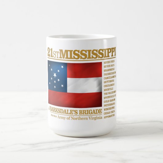 21e Mississippi Infanterie (BA2) Koffiemok (Center)