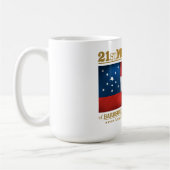 21e Mississippi Infanterie (BA2) Koffiemok (Links)