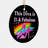 21E SCHOENENKONINGIN KERAMISCH ORNAMENT (Rechts)