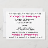 21e Sjabloon voor de uitnodiging tot het indienen (Achterkant)