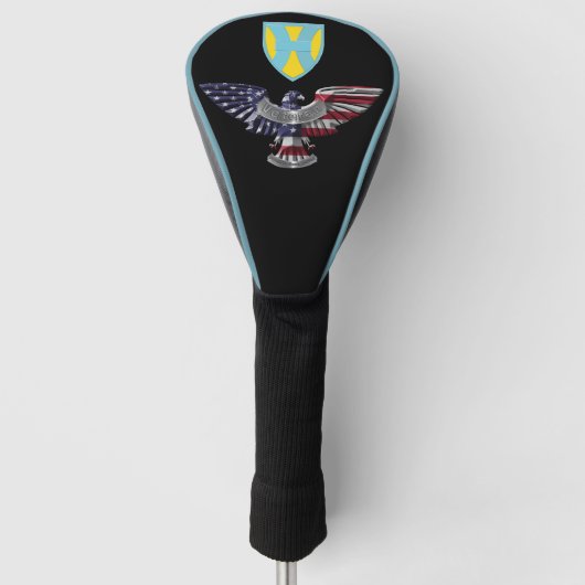21e Theater Sustainment Command Eagle Golfheadcover (Voorkant)