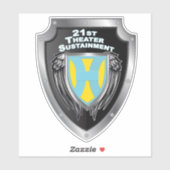 21e theaterduurzaamheidscommando sticker (Vel)