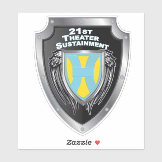 21e theaterduurzaamheidscommando sticker (Vel)