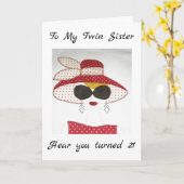 **21e TWEELINGZUS KIJK UIT WERELD Kaart (Gele Bloem)