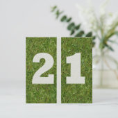 21e uitnodiging (Staand voorkant)