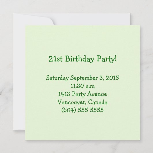 21e uitnodiging (Achterkant)