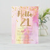 21e uitnodiging (Staand voorkant)