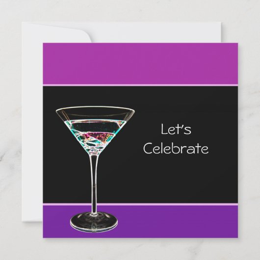 21e uitnodiging van de partij van Birthday (Achterkant)