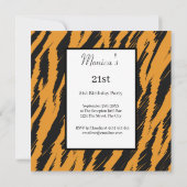 21e uitnodiging van de Tijger (Achterkant)