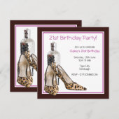 21e uitnodiging voor een wedstrijd (Voorkant / Achterkant)