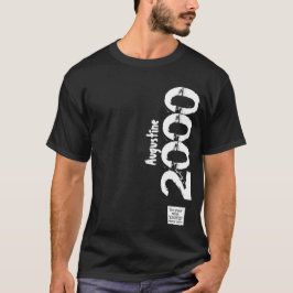 21e Verjaardag 2000 Naam Legends  Distressed T-shirt