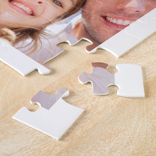 21e verjaardag 21 foto collage man man wit legpuzzel (Zijkant)