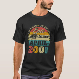 21e verjaardag 21 jaar oude geschenken epic sinds t-shirt
