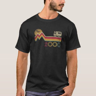 21e verjaardag 21 jaar oude Retro Styl T-shirt