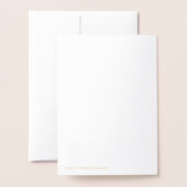 21e verjaardag - Art Deco geïnspireerde look "21"  Folie Kaarten (Met envelop)
