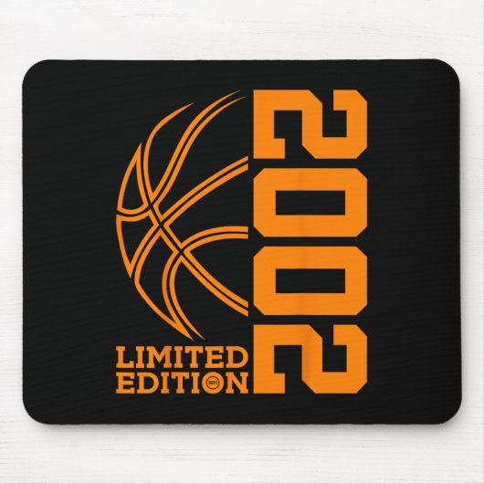 21E VERJAARDAG BASKETBAL LIMITED EDITION 2002 MUISMAT (Voorkant)