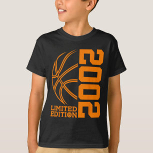 21E VERJAARDAG BASKETBAL LIMITED EDITION 2002 T-SHIRT