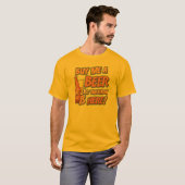 21e verjaardag bier t-shirt (Voorkant volledig)