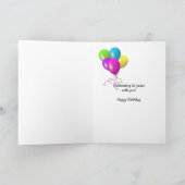 21e verjaardag bier voor Nephew Kaart (Binnen)