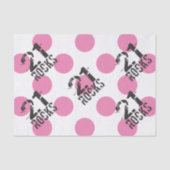 21e verjaardag Cadeauverpakking Levert weefselpapi Tissuepapier (Voorkant)