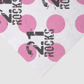 21e verjaardag Cadeauverpakking Levert weefselpapi Tissuepapier (Detail)