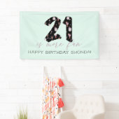 21e verjaardag cocktail Party Spandoek (Insitu)