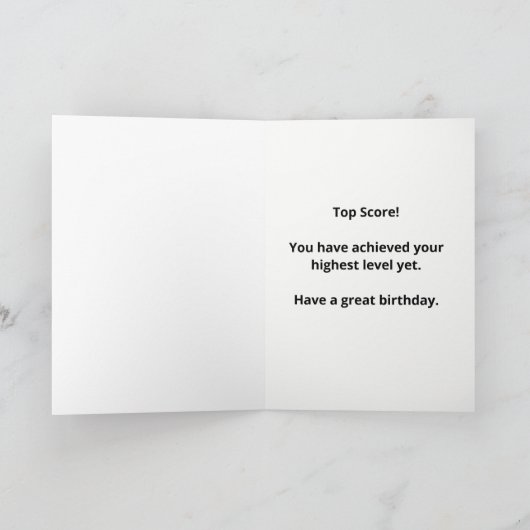 21e verjaardag computergamer kaart (Binnen)