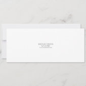 21e verjaardag concertkaartje kaart (Achterkant)