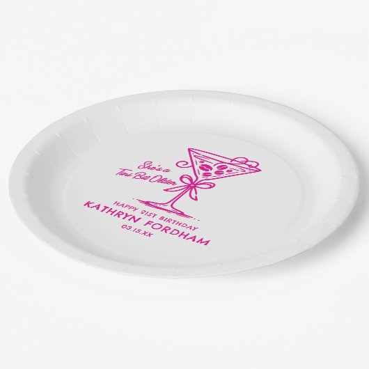 21e verjaardag Custom Paper Bord Espresso Martini (Gekanteld)