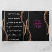 21e verjaardag Diva Kaart (Binnen)