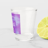21e verjaardag Dream Cloud Effect Shot glass Shot Glas (Rechts)