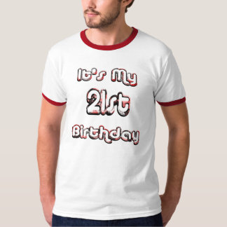 21e verjaardag Drink Shirt