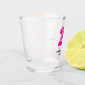 21e verjaardag eerste legale schot shot glas (Links)