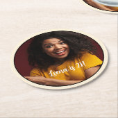 21e verjaardag foto Lijst Onderzetter (Gebogen)