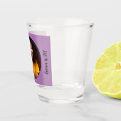 21e verjaardag foto Lijst Shot Glas (Rechts)