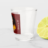 21e verjaardag foto Lijst Shot Glas (Rechts)